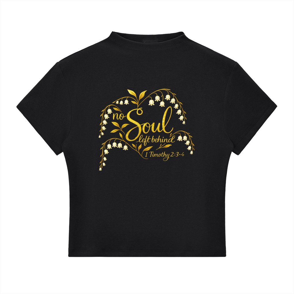 Women's Fitted Lily of the Valley T-Shirt