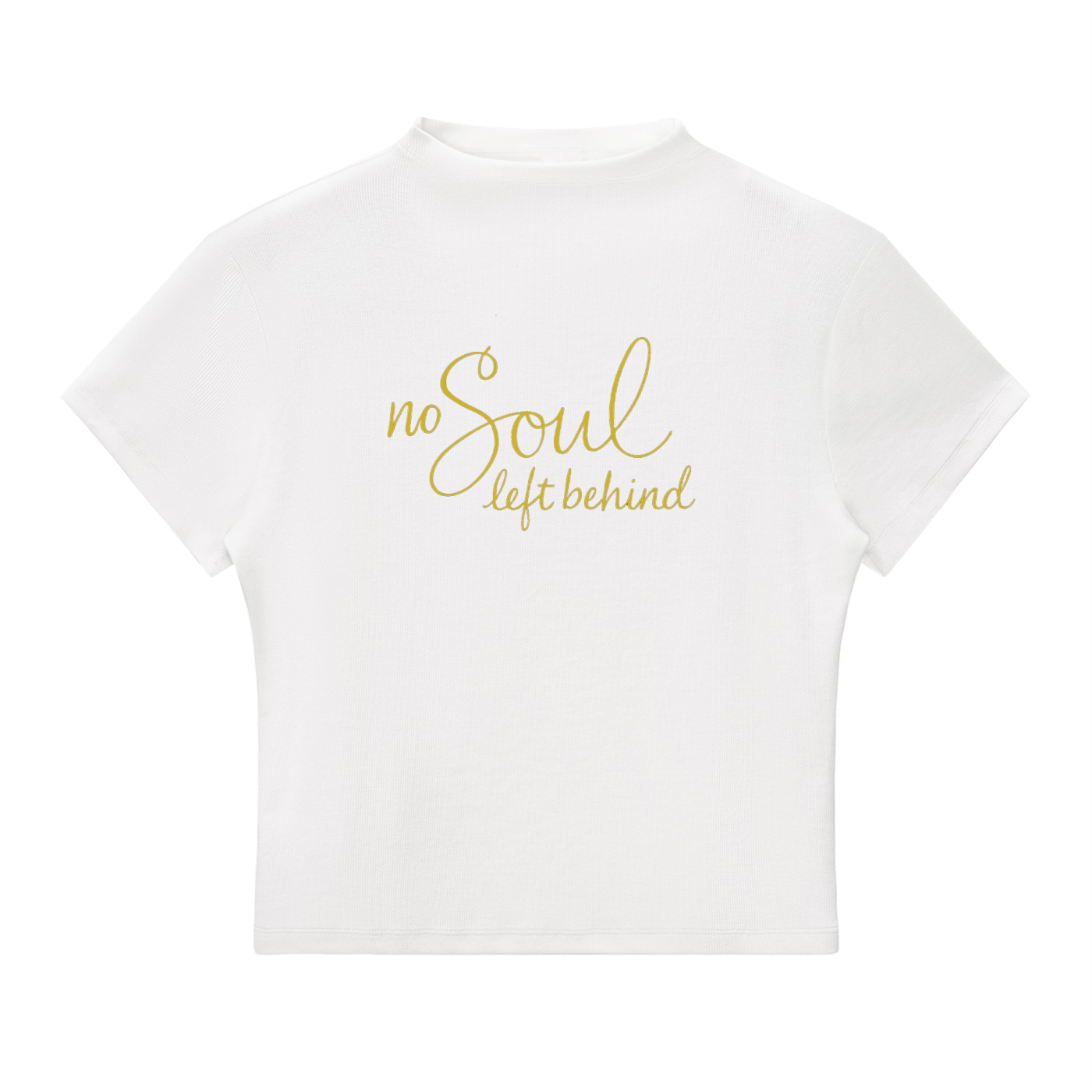 Women's Fitted No Soul Left Behind Original T-Shirt